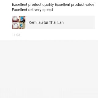 Kem lau túi Thái Lan