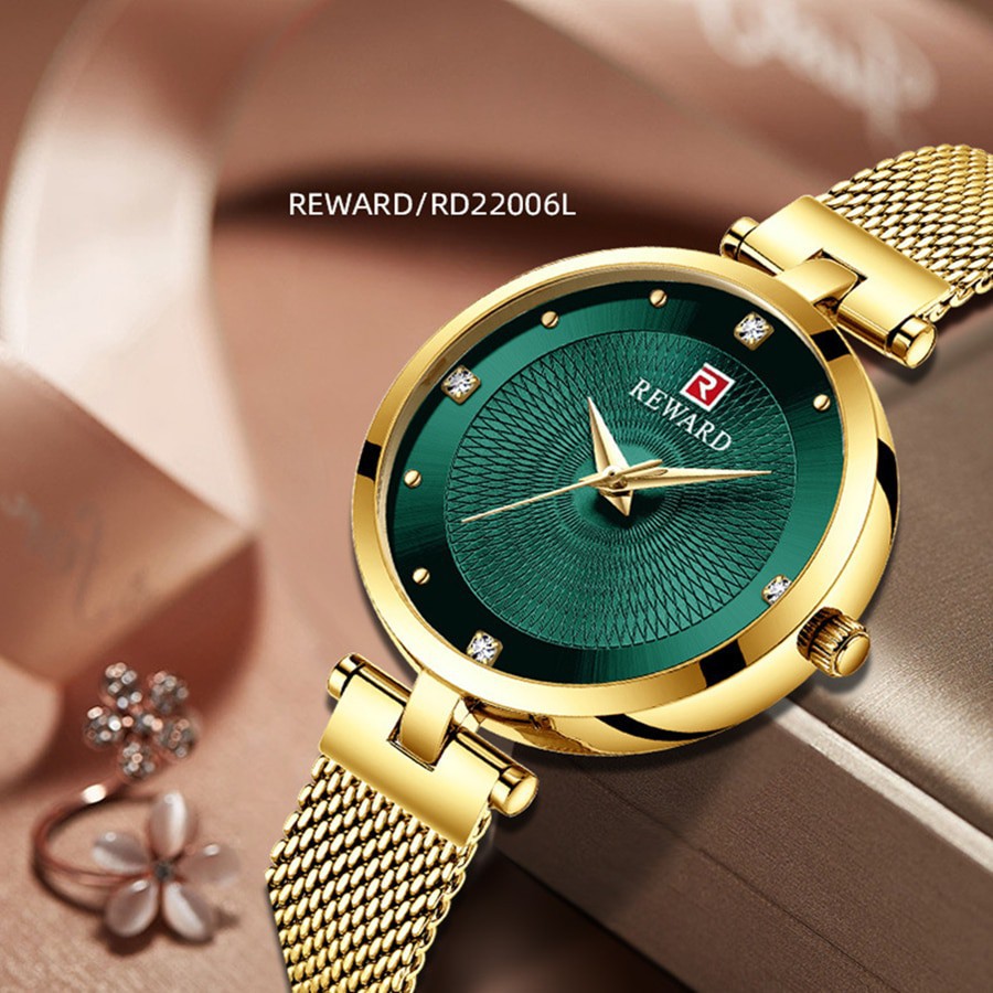 Đồng hồ nữ Reward - Đẹp tuyệt vời  - Nhập khẩu xịn - Đồng hồ thời trang