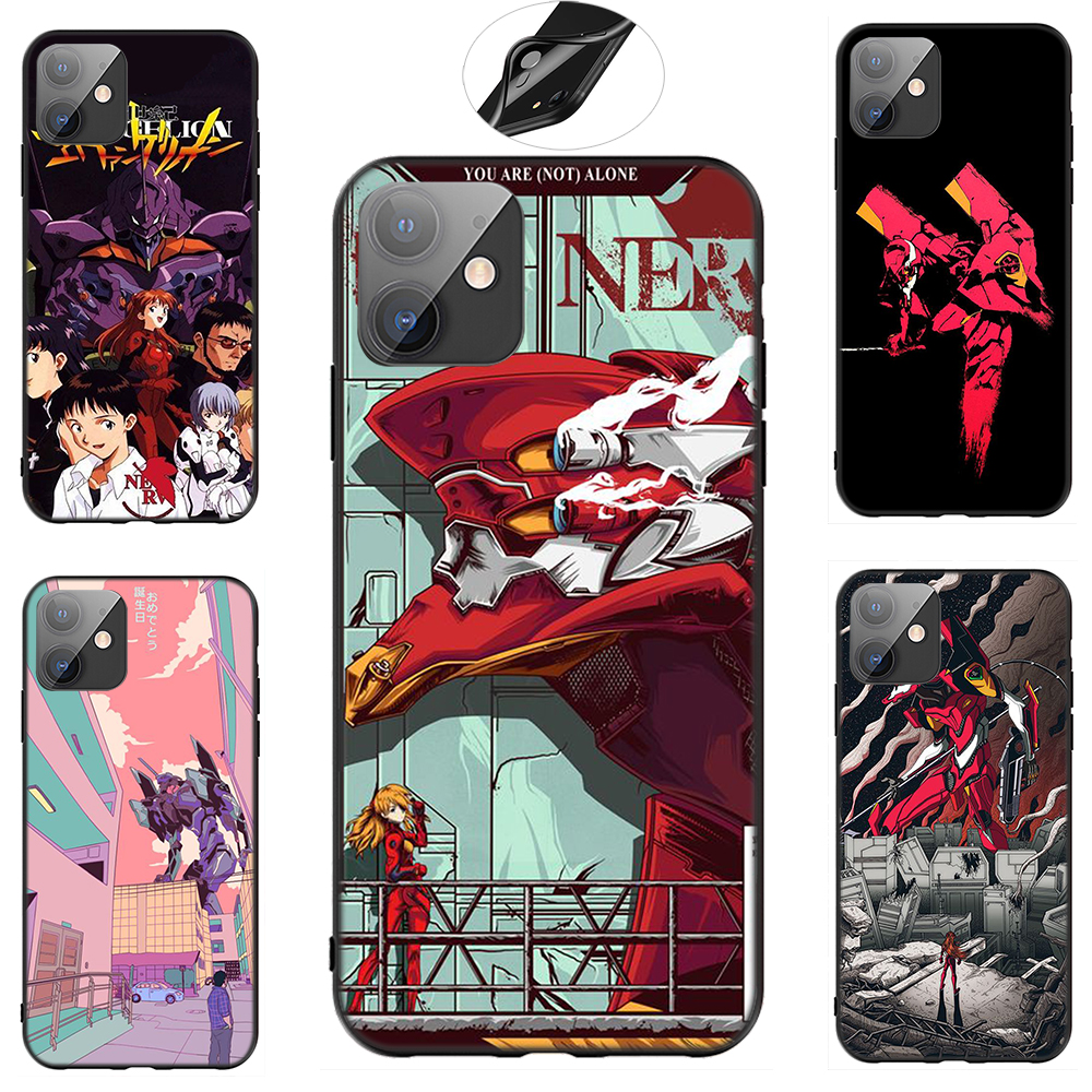 iPhone XR X Xs Max 7 8 6s 6 Plus 7+ 8+ 5 5s SE 2020 Casing Soft Case 98LU Neon Genesis Evangelion mobile phone case