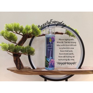 Body mist Bath & Body Works - Moonlight Path - Xịt thơm toàn thân