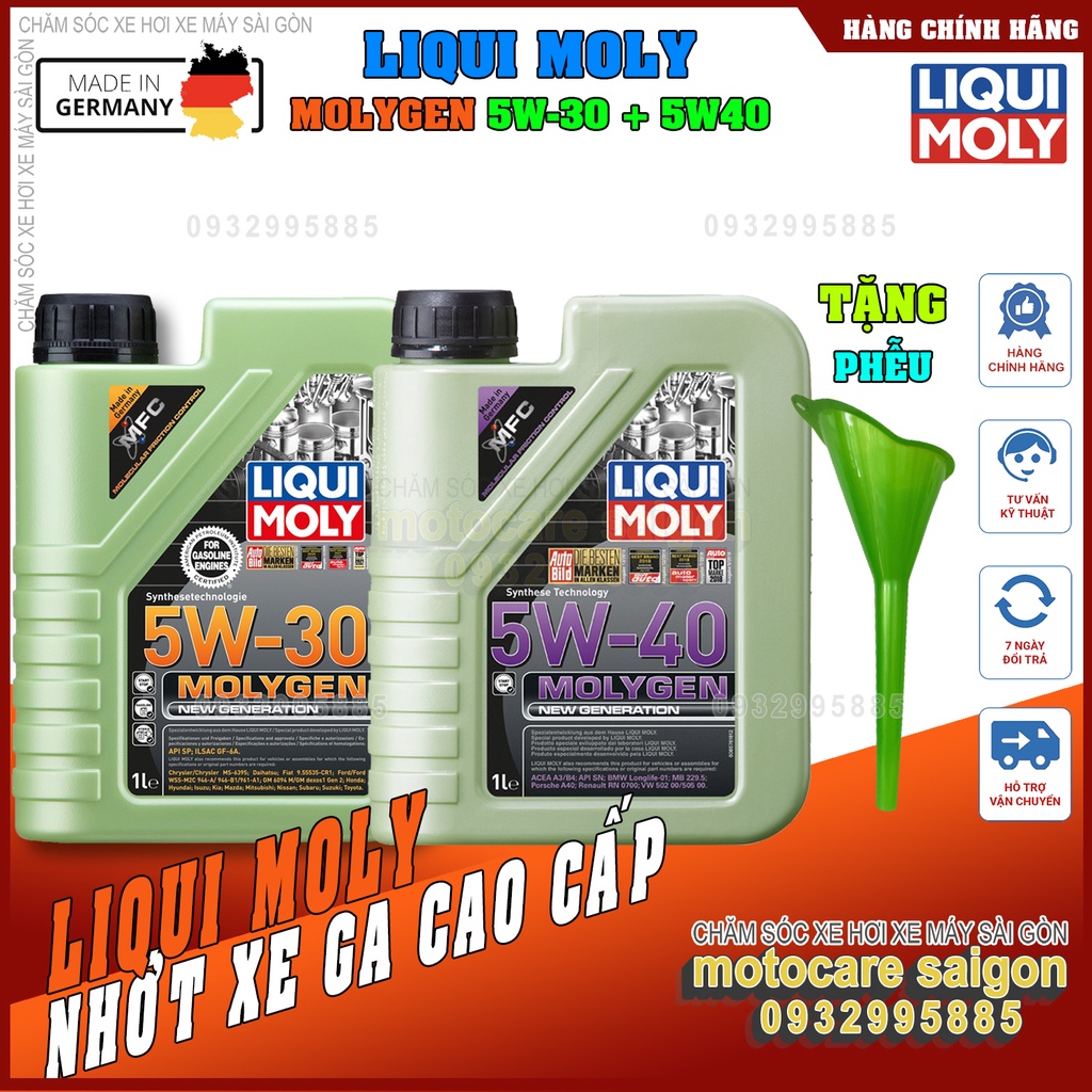 Liqui Molygen 5W30 Nhớt tổng hợp cao cấp dành cho xe ga