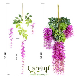 Hoa Giả - Cành Tử Đằng Trang Trí