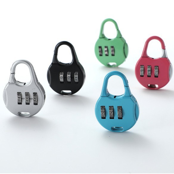 Ổ Khóa Hành Lý Balo Va Ly Chống Trộm Khóa Mini Mật Mã Số Đổi Mã Thoải Mái