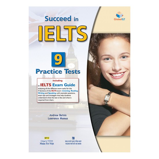 Sách - succeed in ielts: 9 practice tests - 2390468636063