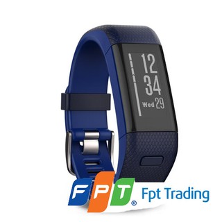 Đồng hồ thông minh Garmin Vivosmart HR+ (Đen + Xanh Đen) (Bản Quốc Tế - FPT Phân Phối)