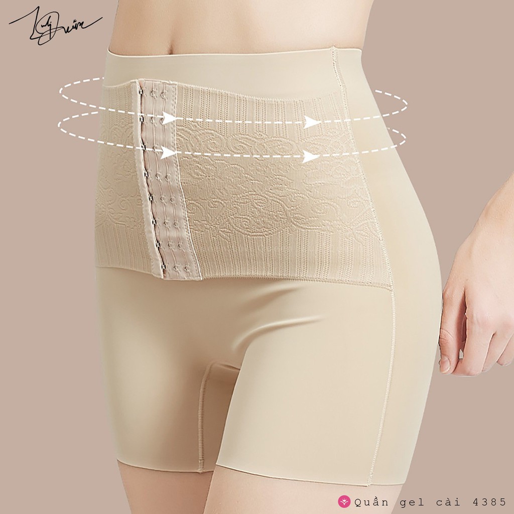 Quần gen không viền móc cài SIÊU GEN BỤNG, chất su mát mịn, không hằn, mát, nhẹ | BigBuy360 - bigbuy360.vn