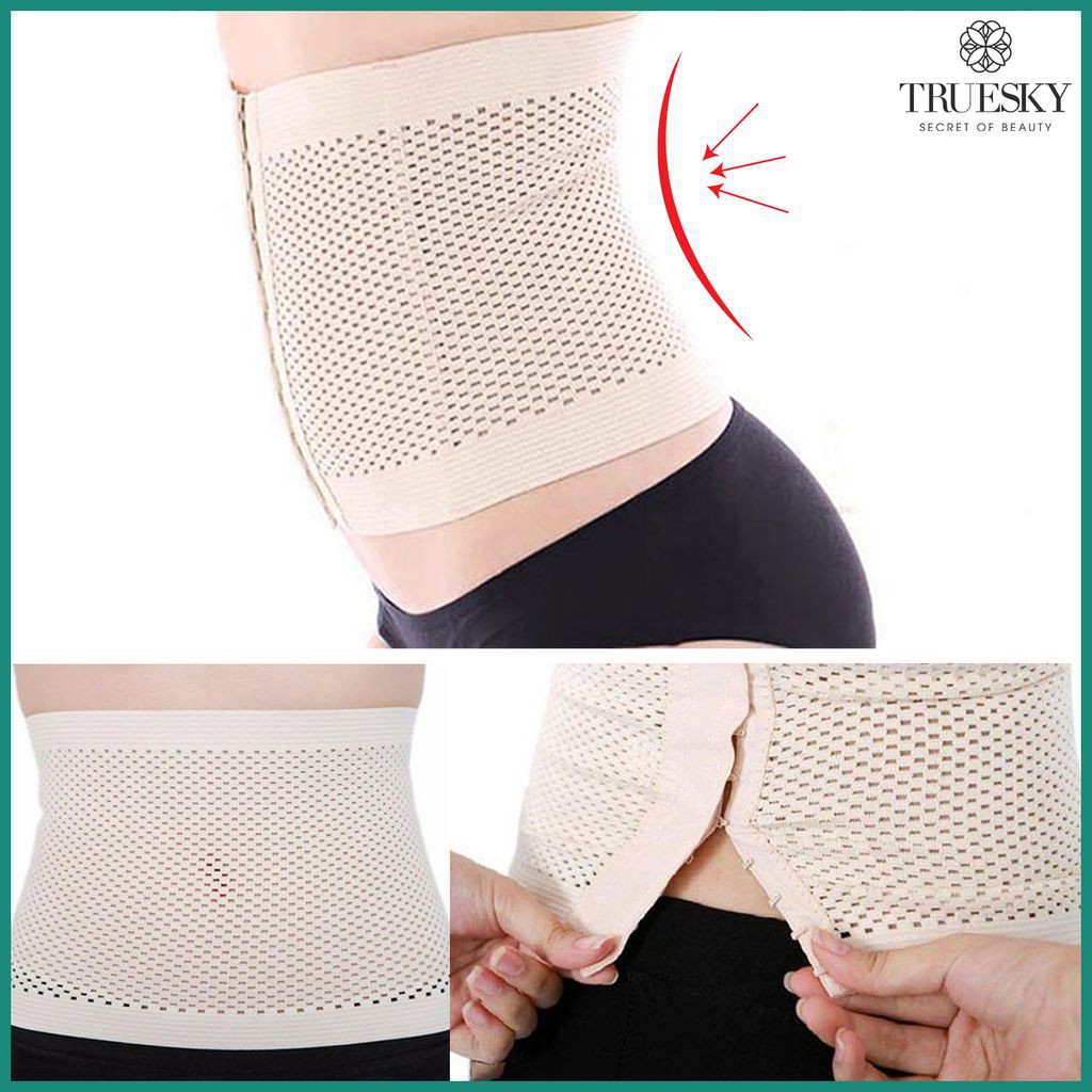 Đai nịch bụng quấn nóng eo thon cao cấp - Nịch bụng sau sinh tan mỡ Slimming  - Katta
