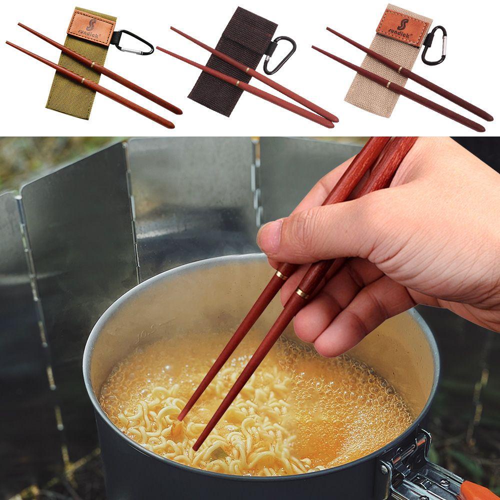 1 Đôi Đũa Gấp Tiện Lợi Cho Dã Ngoại