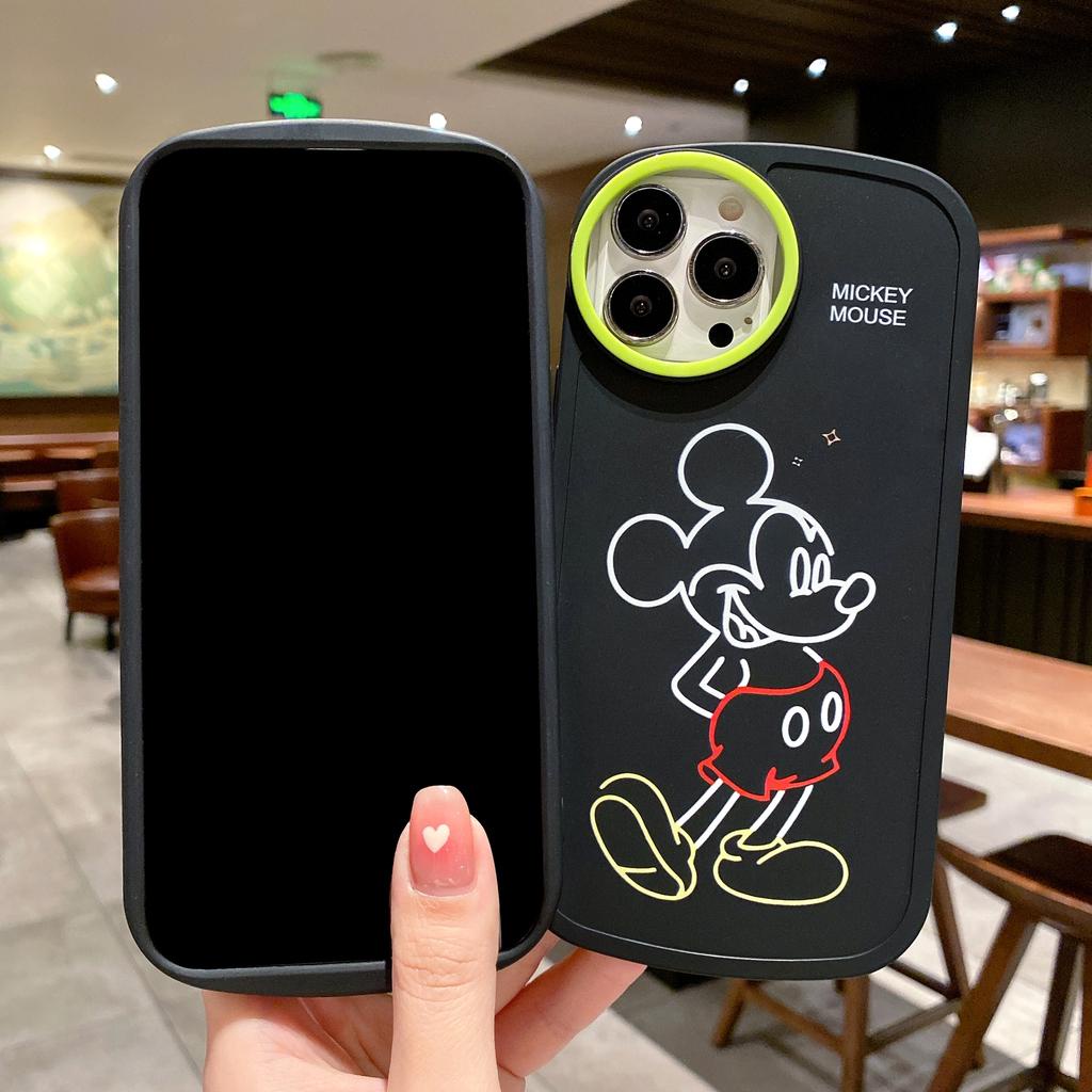Ốp Điện Thoại Mềm Hình Chuột Mickey Cho IPhone 13Promax 12 11 7Plus X Xs Max XR