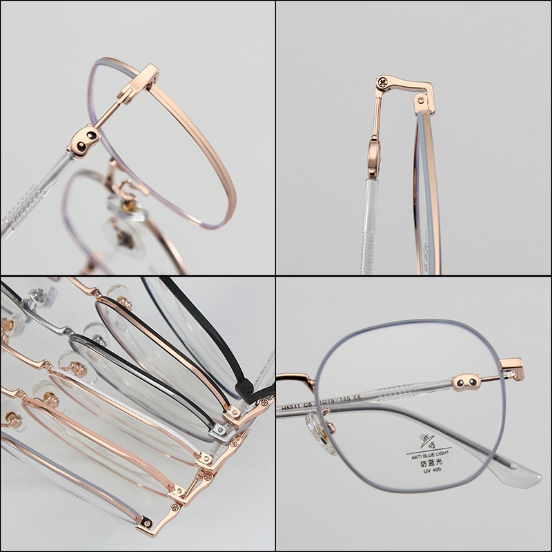 Mắt Kính Gọng Tròn Chống Ánh Sáng Xanh Thời Trang Jz5511 | BigBuy360 - bigbuy360.vn