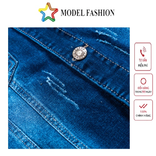 Áo khoác jean nam Model fashion thời trang cao cấp AKJ008