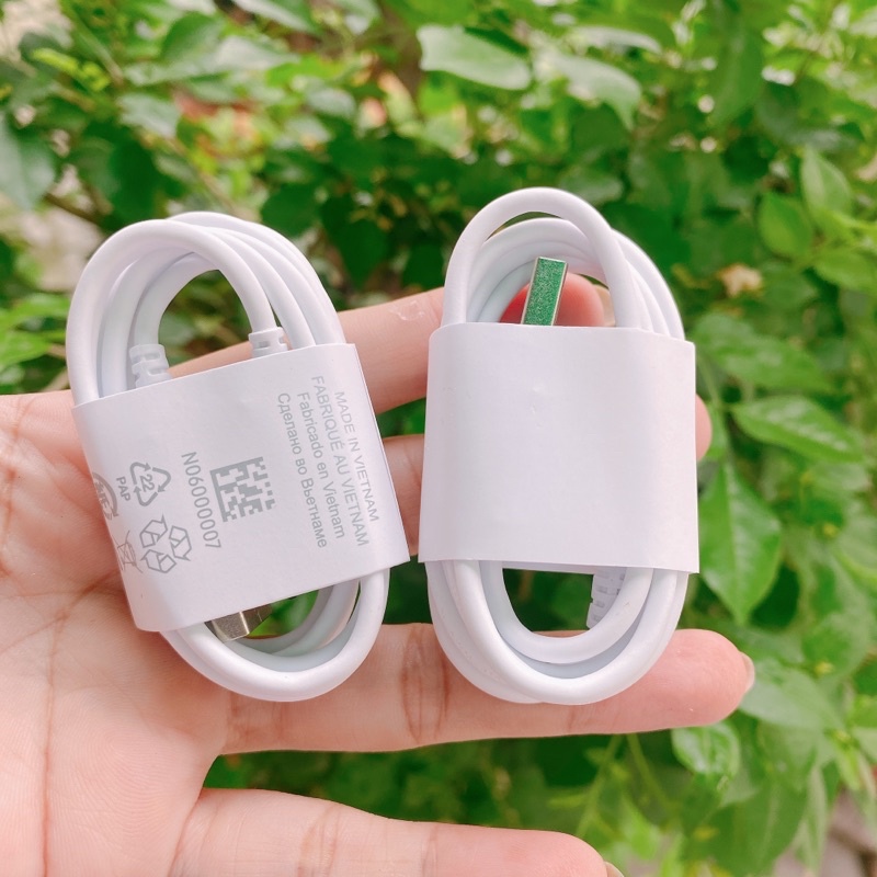 Dây sạc , cốc sạc nhanh Vsmart Type C , micro usb chính hãng bảo hành 3 tháng