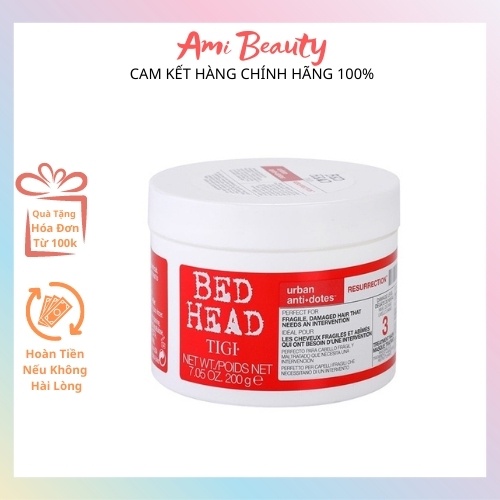 KEM Ủ TÓC PHỤC HỒI HƯ TỔN BED HEAD TIGI 200G