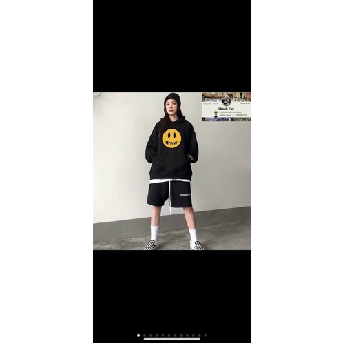 [Siêu đẹp ] Áo Nỉ dài tay có mũ, Aó Hoodie nam nữ Hình Chữ form rộng freesize 40kg_68kg hot đẹp xuất sắc | BigBuy360 - bigbuy360.vn