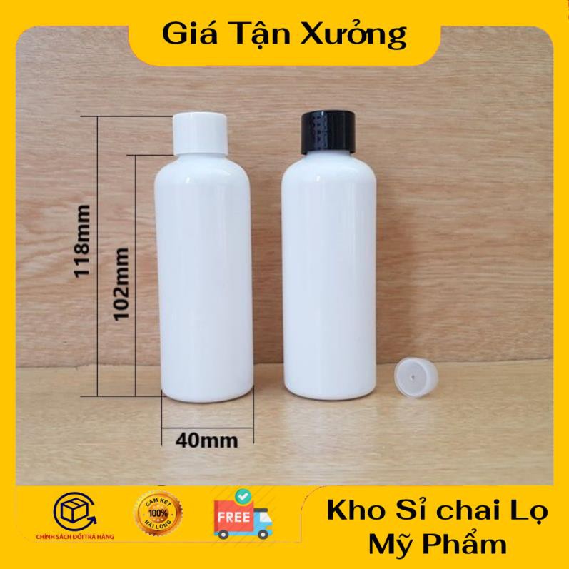 Chai Chiết Mĩ Phẩm ❤ TRÙM SỈ ❤ Chai nhựa pet Nắp Vặn đen 20ml,30ml,50ml,100ml chiết mỹ phẩm , phụ kiện du lịch