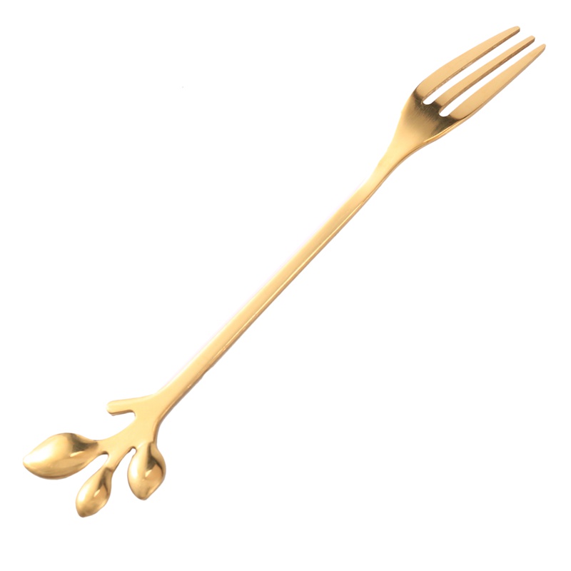 Bộ 4 Muỗng 2 Nĩa 2 Nĩa Ăn Tráng Miệng/Cà Phê Tiện Dụng 4.7 Inch
