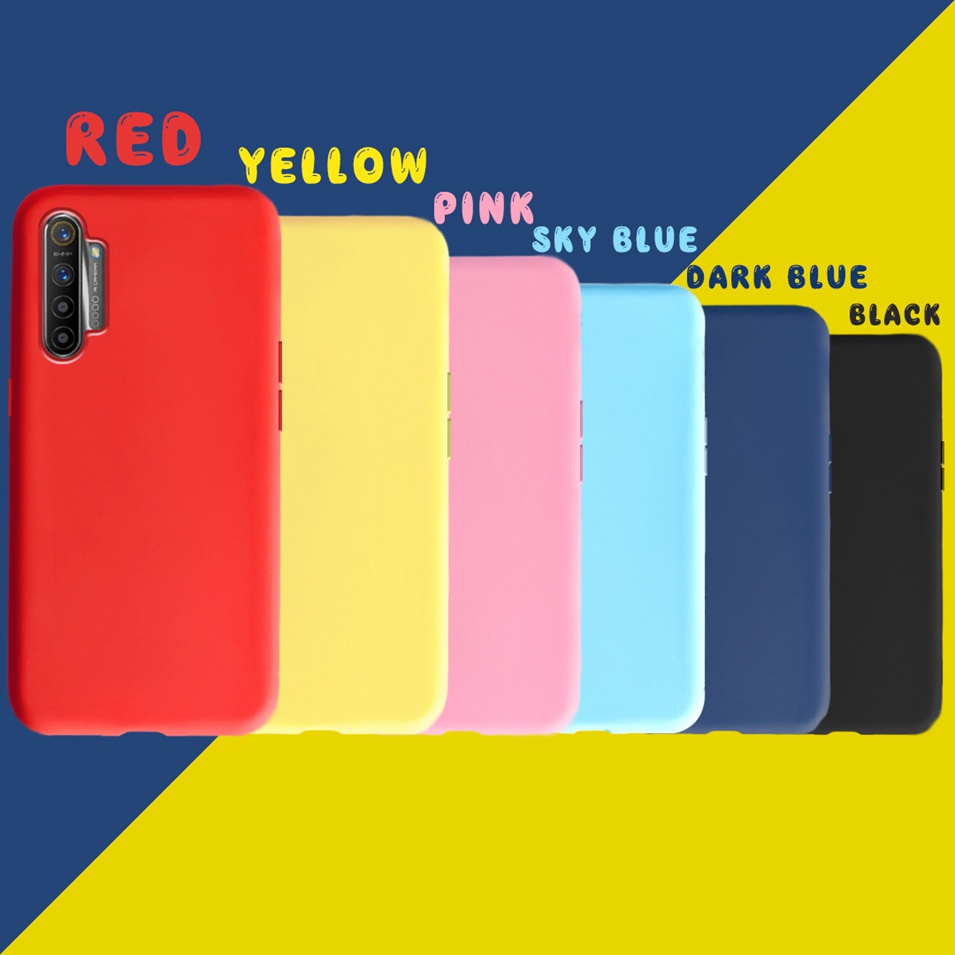 Ốp Điện Thoại Silicon Mềm Màu Kẹo Cho OPPO Realme XT / Realme X2 / RealmeX2 Pro