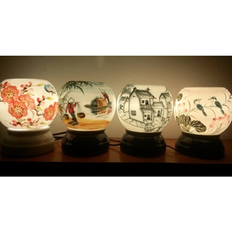 Đèn xông tinh dầu gốm Bát Tràng