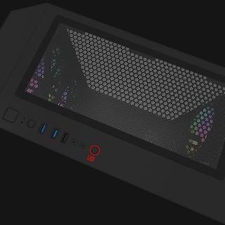 Vỏ Case MONTECH AIR X BLACK (TẶNG 3 FAN LED ARGB)