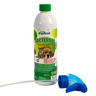 Chất khử mùi hôi thú cưng/động vật chó mèo Bacter Deo 500ml (Hàng nhập từ Italia)