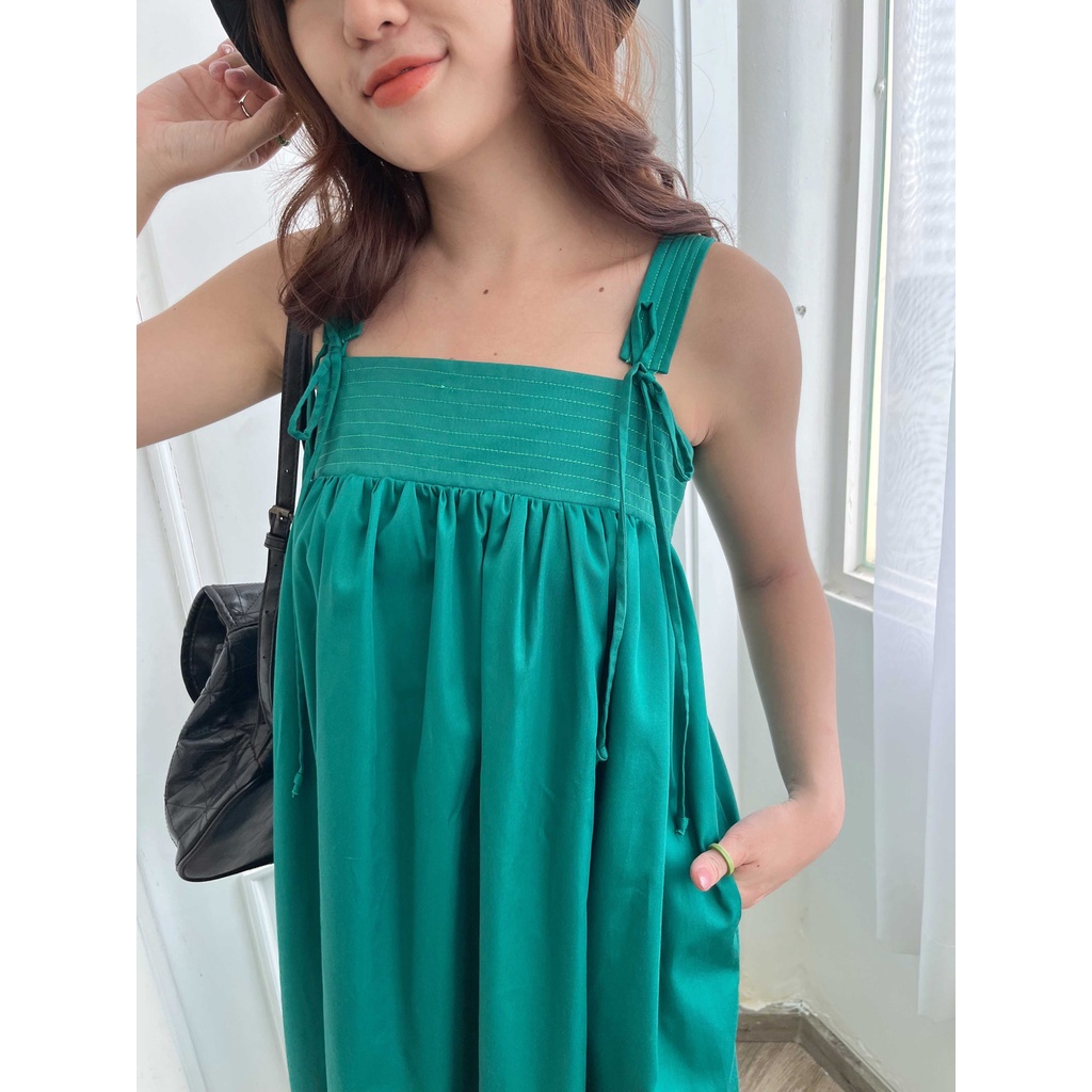 Đầm 2 dây dáng dài | Lory Dress | Secodee