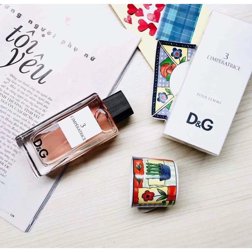 Parfum de Bibeo-Nước hoa thử D..G 3 L'Imperatrice