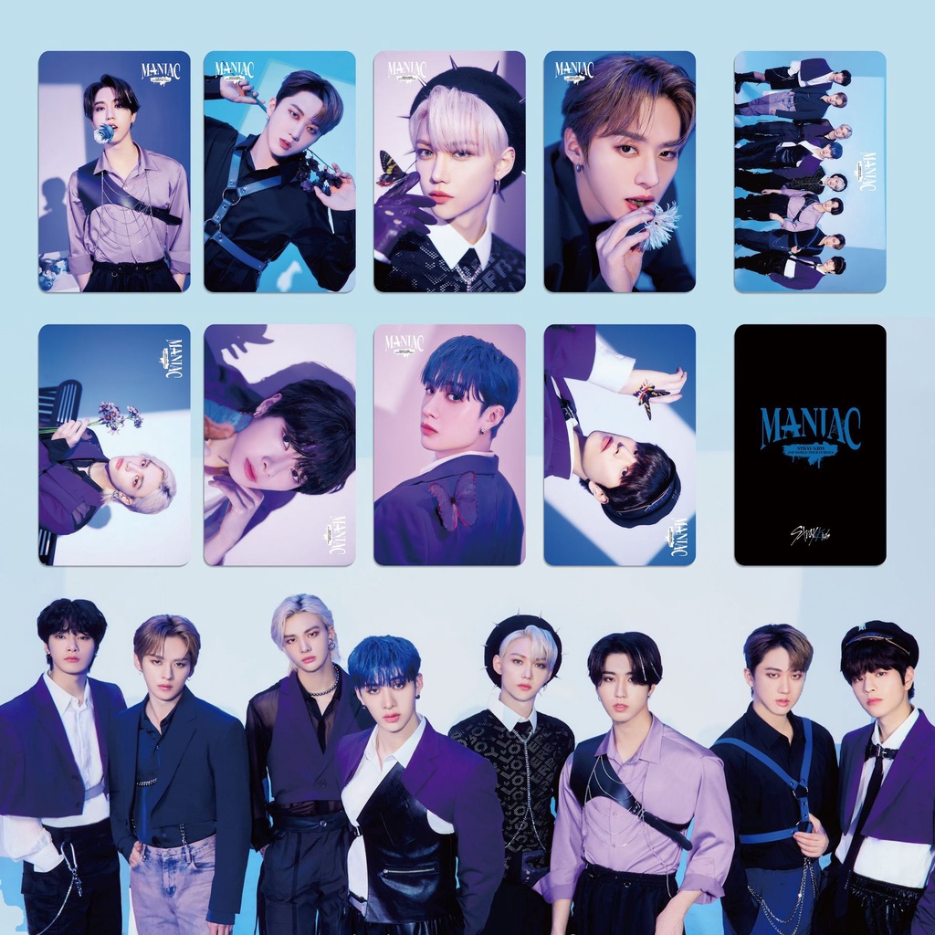 StrayKids Album MANIAC Concept Photo Stray Kids Official Card