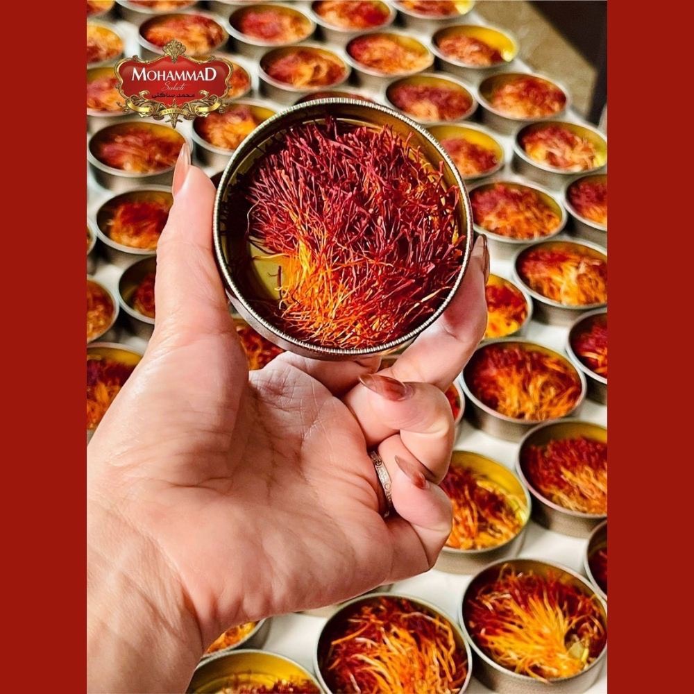 Nhụy Hoa Nghệ Tây Nguyên Bản Iran Mohammad Saketi Saffron Hộp 2gram
