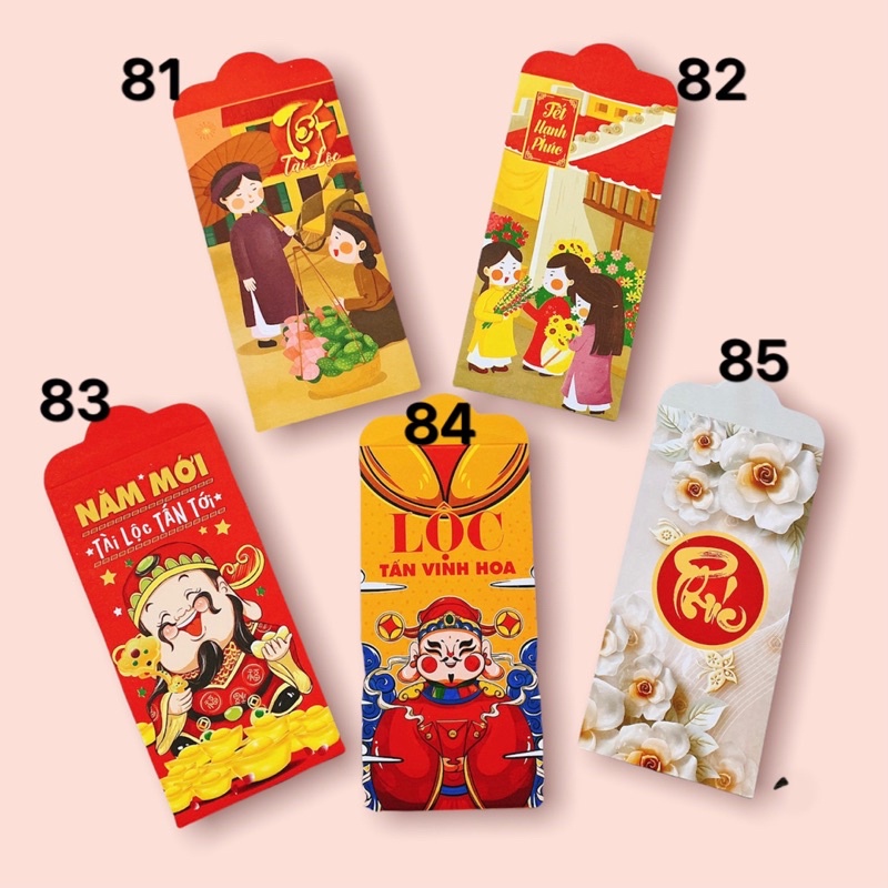 Set 10 Bao Lì Xì Tết 2023