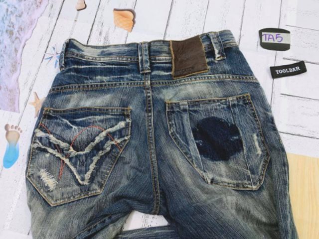 Quần jean lưng cao . TA5