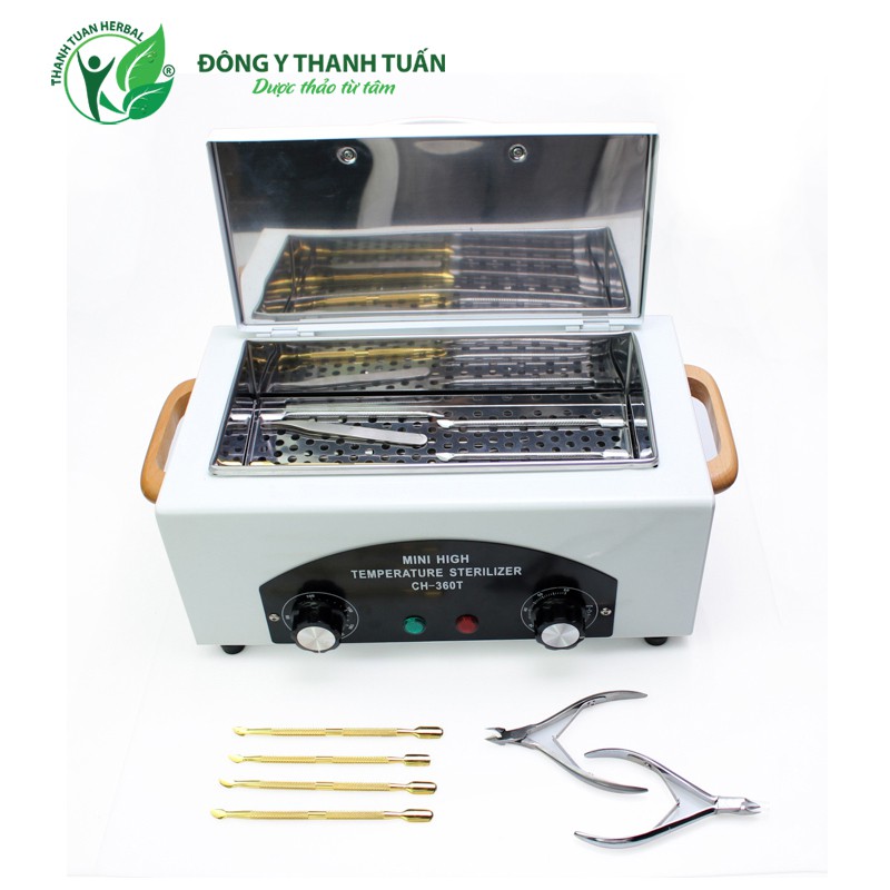Tủ tiệt trùng dụng cụ nhiệt độ cao CH-360T- Tiệt trùng các dụng cụ bằng kim loại các phòng khám, spa