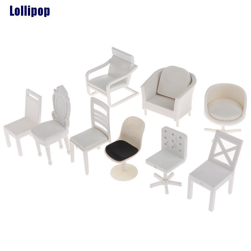 Mô hình ghế ngồi tỉ lệ 1:20 trang trí nhà búp bê