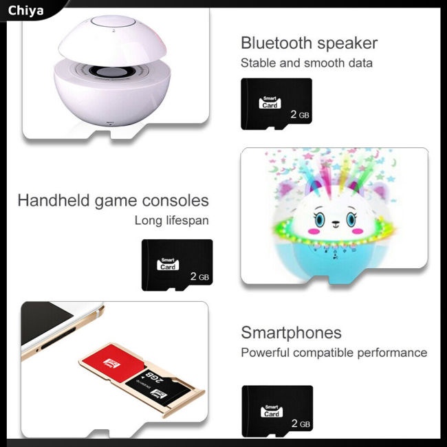 Thẻ Nhớ Micro TF 128MB-32GB Class 4 Cho Điện Thoại