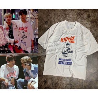 [ ẢNH THẬT-FREESHIP ] Áo thun tay lỡ KIDVID của KOOK chất cotton dáng UNISEX rộng đẹp