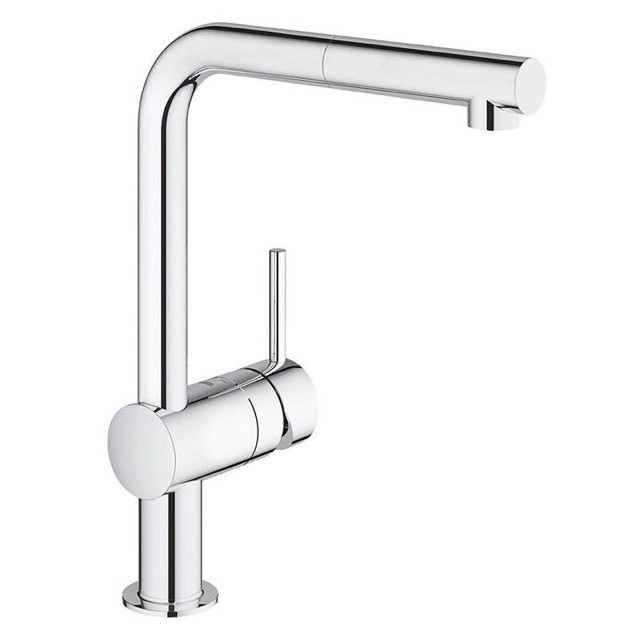 Vòi rửa bát rút dây GROHE Minta