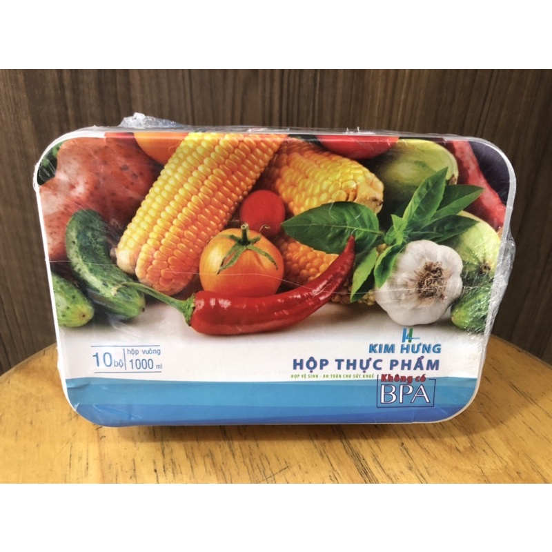 SET 10 HỘP THỰC PHẨM KIM HƯNG