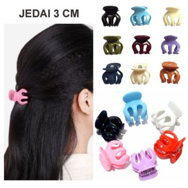 Kẹp Tóc Giá Rẻ Làm Bằng Chất Liệu Dày, Chất Lượng - Jedai 3 cm Rẻ - | BDG BDG