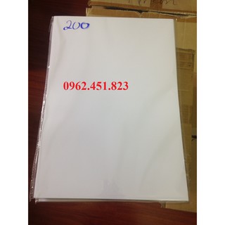 Giấy Couche in 2 mặt bóng A3 200 Kim Mai, 50 tờ - Giấy in ảnh - KM2M3200