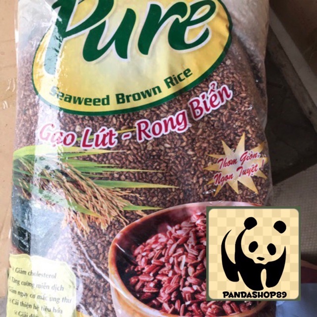 200g gạo lứt sấy rong biển ngon