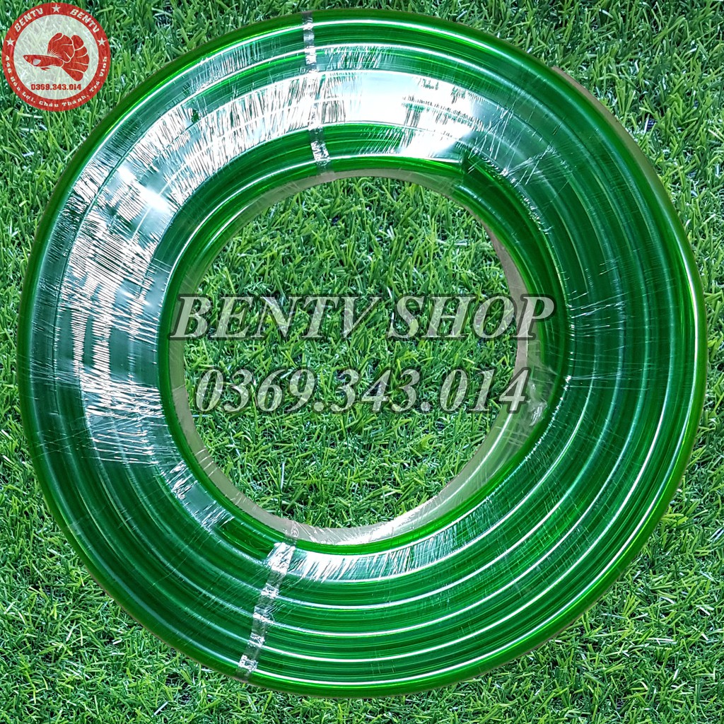 Ống Dẫn Nước Cho Máy Lọc Thùng Hồ Cá Phi 12 16 - Ống Xanh Chống Gập