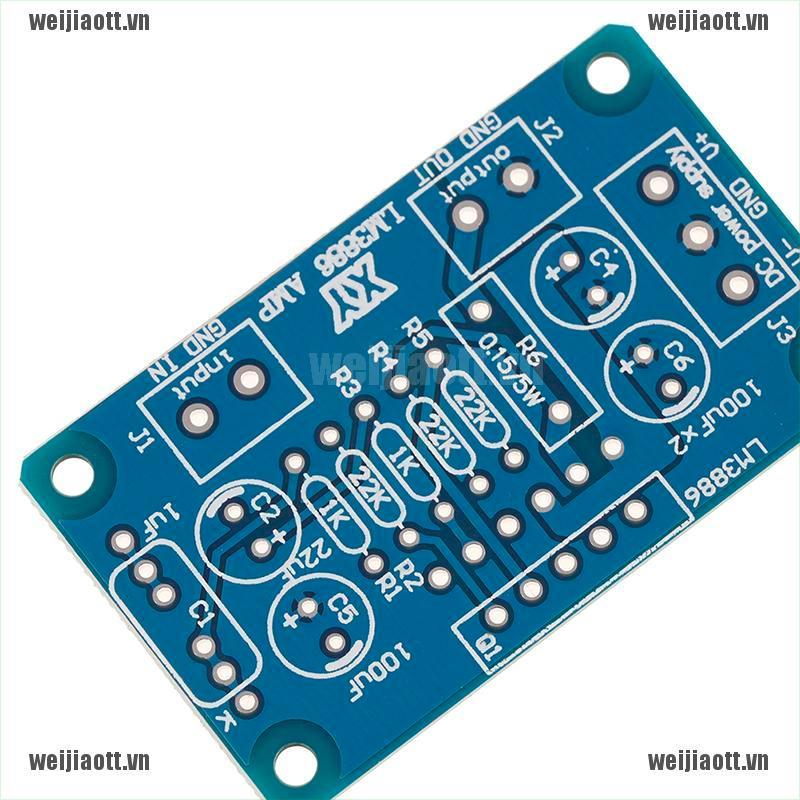 DC Bảng Mạch Khuếch Đại Âm Thanh ± 20-28v 68w Lm3886Tf
