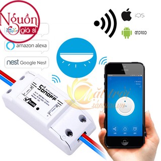 Công tắc bật mở từ xa thông qua kết nối wifi Sonoff