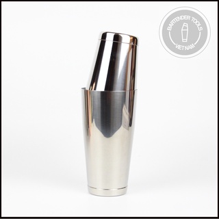 Bình lắc shaker boston inox 2 đáy