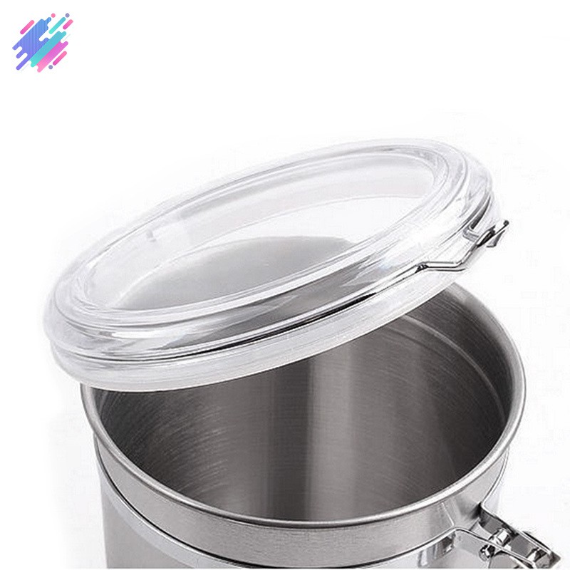 Hộp Inox đựng trà , cà phê để đi kèm với thiết kế dán tường tiện lợi