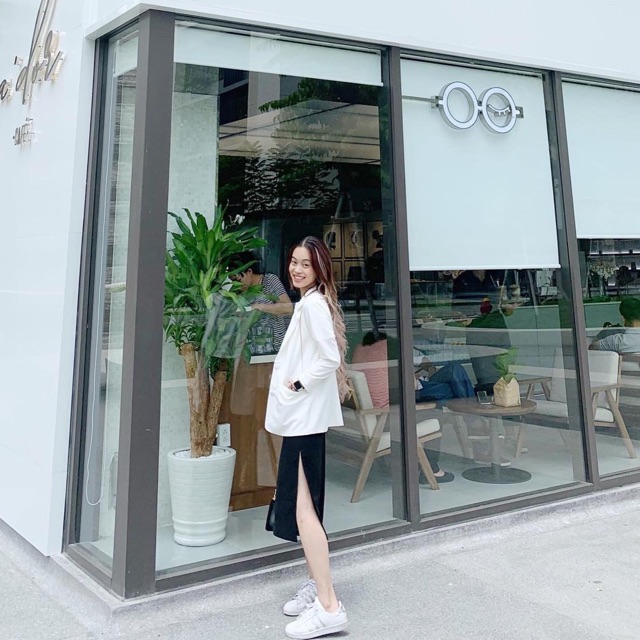 Áo blazer cúc bọc | BigBuy360 - bigbuy360.vn