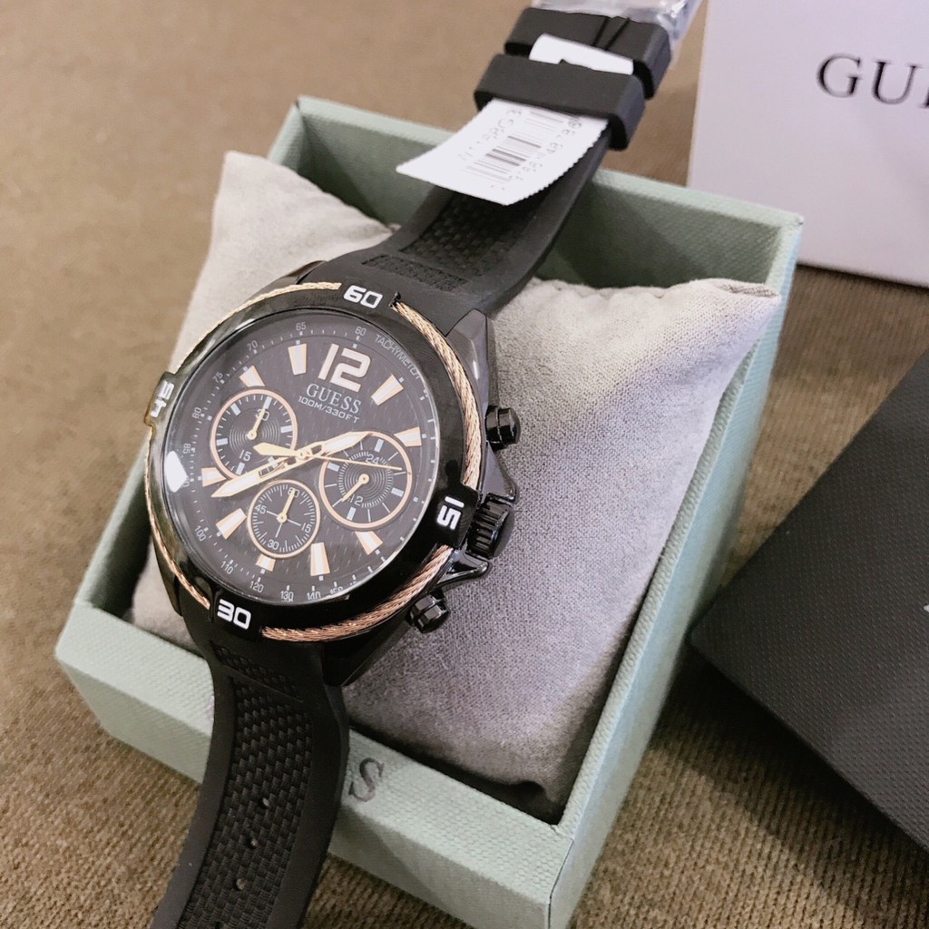 (Chính Hãng) Đồng Hồ Guess Nam W1168G3 47mm