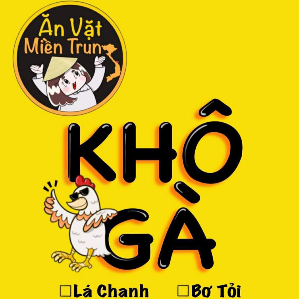 Khô gà lá chanh/ Khô gà bơ tỏi loại 1 ngon 450gr , khô gà xé nhà làm - anvatmientrung