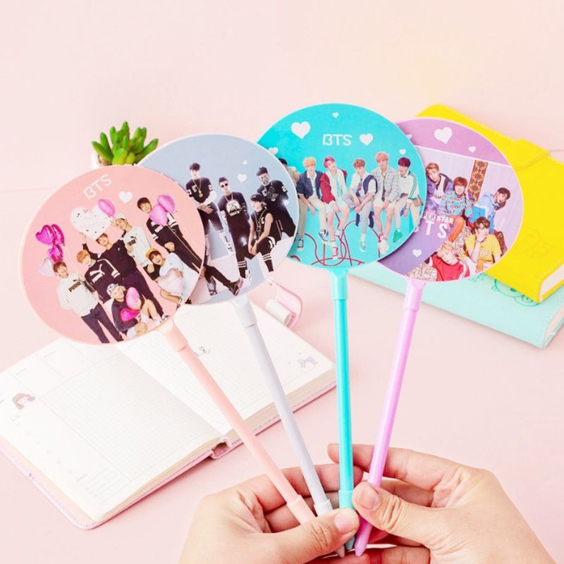 Bút quạt họa tiết BTS All Together
