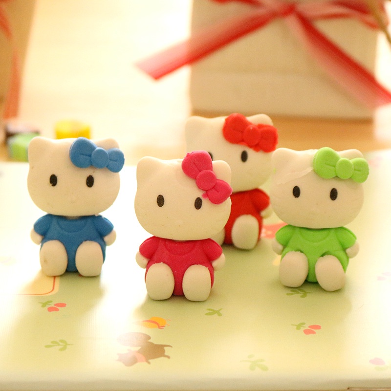 Tẩy mèo hello kitty