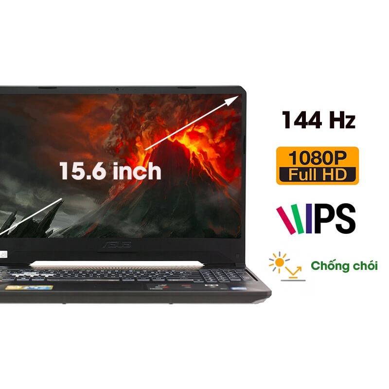 Laptop Asus FX505GM Core i5-8600H, RAM 8GB, SSD 128GB, HDD 1TB, NVIDIA GeForce GTX 1060 6GB